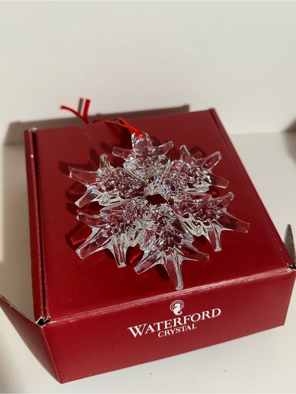 Waterford Crystal Snowflake Ornament
